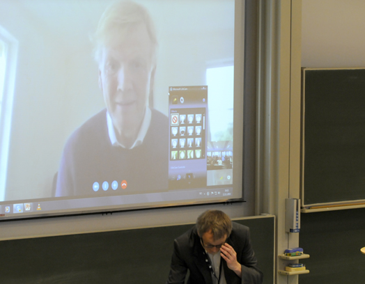 Mediekonferanse 2014, Trond Bjørnenak og Hans Jarle Kind (Foto: Hallvard Lyssand)