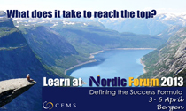 CEMS Nordic Forum 2013