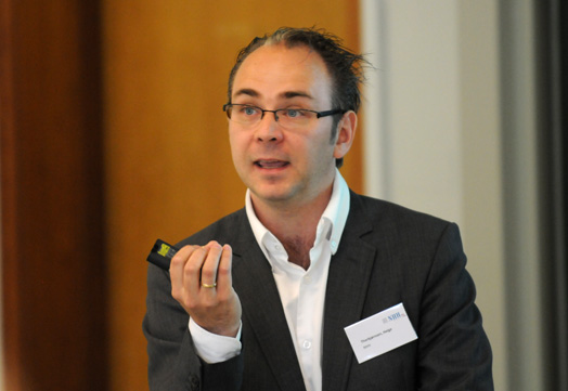 Helge Thorbjørnsen, Johan Arndt-konferansen 2011 (Foto: Hallvard Lyssand)