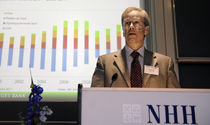 Sentralbanksjef Øystein Olsen, Vårkonferansen 2011 (Foto: Helge Skodvin)