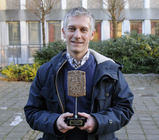 Jarle Bastesen, bronsesvampen, høsten 2012 (Foto: Hallvard Lyssand)