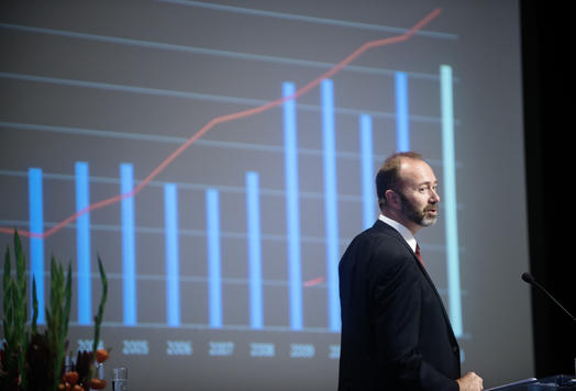 Næringsminister Trond Giske, Høstkonferansen 2012 (Foto: Siv Dolmen)