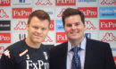 John Arne Riise og Idar Hunskår Furevik (Privat foto)