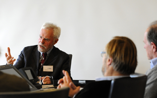 Professor emeritus Peter Pruzan, CBS,Tabec-konferansen (Foto: Hallvard Lyssand)