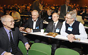 Fra FIBE 2007. Fra venstre Finn Kydland, Thore Johnsen, B espen Ecbo og Per Ivar Gjærum. 