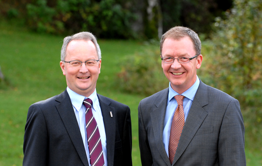 Jan I Haaland and Idar kreutzer (Photo: Hallvard Lyssand/Archive)