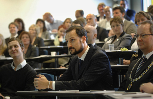 NHH-symposiet 2007, Kronprins Haakon, Foto: Helge Skodvin