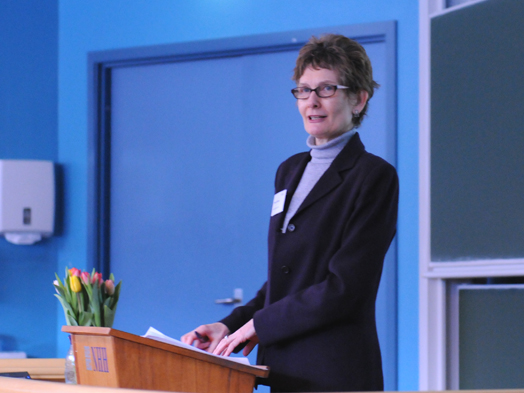 Professor Maragaret Rogers, Fagspråkkonferansen 2011 (Foto: Hallvard Lyssand)