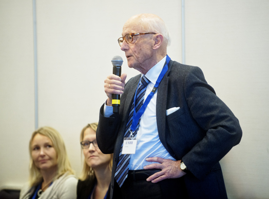 Kåre Willoch, Høstkonferansen 2012 (Foto: Siv Dolmen)